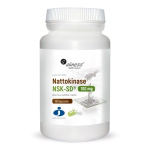 Nattokinase NSK-SD® 100 mg 60 Vege kapsułek - ALINESS