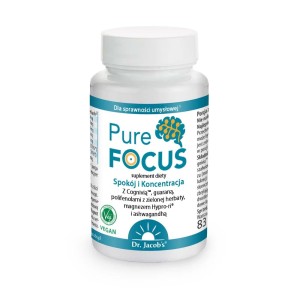 Pure Focus 100 tabletek - Dr. Jacob's