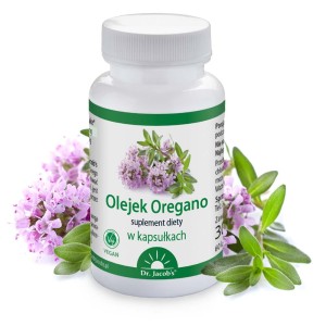 Olejek Oregano 60 kapsułek - Dr. Jacob's