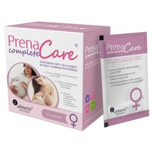 PrenaCare Complete dla kobiet w ciąży i karmiących 30 saszetek - ALINESS 