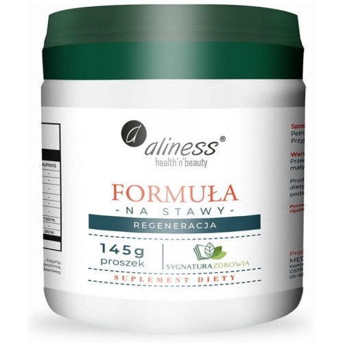 Formuła na stawy regeneracja 145g mangan miedź chondroityna glukozamina pycnogenol L-Lizyna L-Prolina - ALINESS.jpg