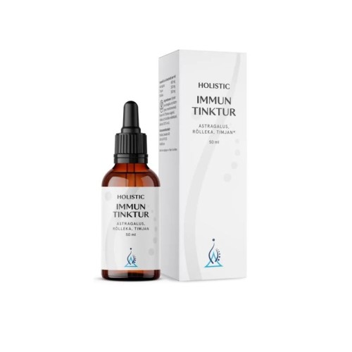 Immun Tinktur - suplement diety 50ml traganek macierzanka tymianek krwawnik - HOLISTIC.jpg