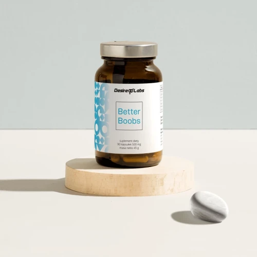 Better boobs Desire Labs 90 kapsułek - Bezpieczne fitoestrogeny wspomagające jędrność i wygląd piersi - YANGO.webp