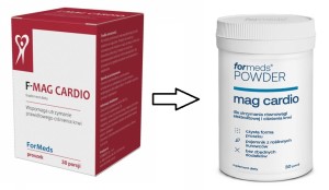 F-MAG CARDIO - Magnez, potas i witamina B6 - ForMeds