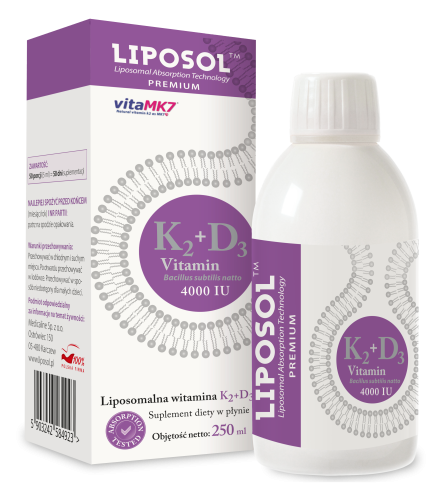 Liposol, Liposomalna Witamina K2 (Vita MK7) 100 uq + D3 4000 IU 250 ml - MEDICALINE.png