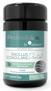 ProbioBALANCE, Dental do ssania 10mld x 90 vege tabs  - ALINESS
