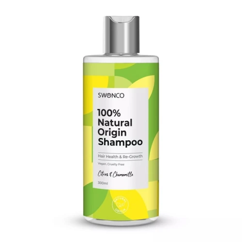 Szampon prebiotyczny przeciw wypadaniu włosów 300ml  o zapachu cytrusów i rumianku Citrus & Chamomile - SWONCO.jpg