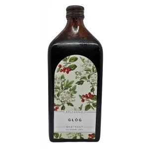 Głóg - ekstrakt z soku - 500ml Arcyzioła niepasteryzowany bez dodatku cukru Carataegus L. - ROKITNIK I PRZYJACIELE