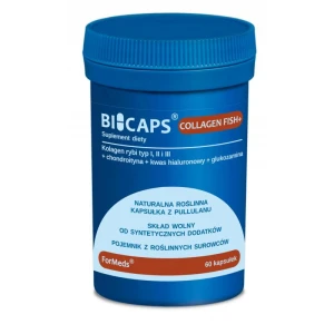 BICAPS® COLLAGEN FISH+ - Zawiera 3 typy kolagenu rybiego - FORMEDS - PROMOCJA