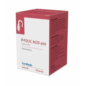 F-FOLIC ACID 400 - Kwas foliowy oraz inulina z korzenia cykorii - ForMeds