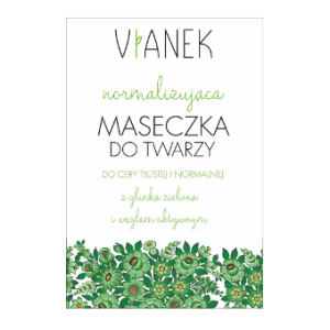 Normalizująca maseczka do twarzy - Vianek