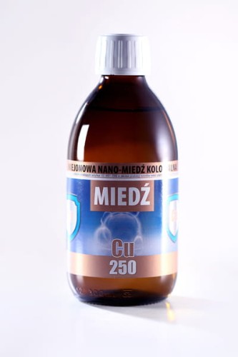 Nano Miedź Koloidalna Cu 250