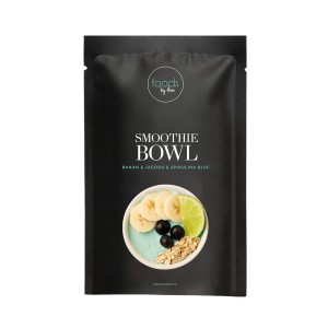 Smoothie Bowl Banan & Jagoda & Spirulina blue - Twój sposób na pyszny, szybki i zdrowy posiłek! - Foods by Ann