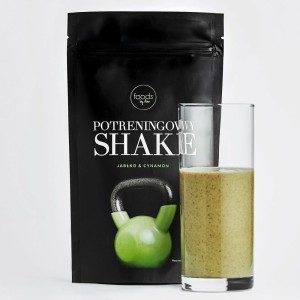 Potreningowy Shake Jabłko & Cynamon - Bogactwo witamin i minerałów - Foods by Ann