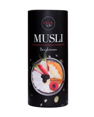 Musli bezglutenowe Truskawka & Wiśnia & Porzeczka - Foods by Ann.jpg