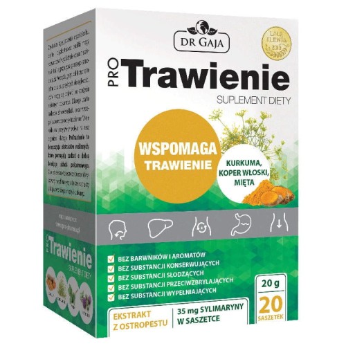 ProTrawienie 20 saszetek - Wspomaga pracę wątroby tab - Dr. Gaja.jpg
