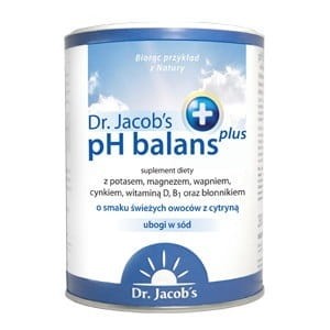 pH balans PLUS proszek zasadowy - DR. JACOB'S