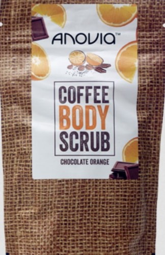 Scrub kawowy czekolada z pomarańczą 150 g - Witaminy i minerały dla skóry - ANOVIA.jpg