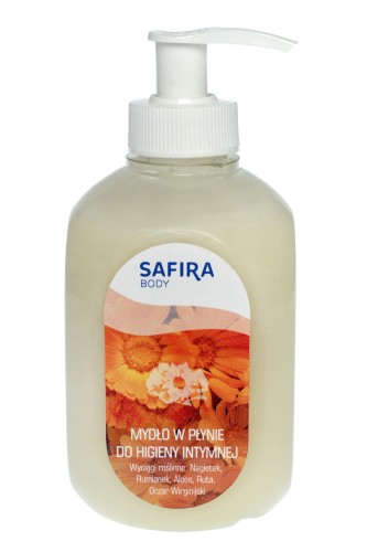 Mydło do higieny intymnej z wyciągami ziołowymi 300 ml - SAFIRA.jpg