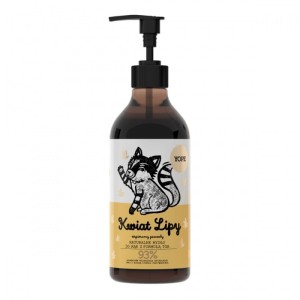 Naturalne mydło do rąk w płynie z formułą TGA 500 ml - Kwiat lipy - YOPE