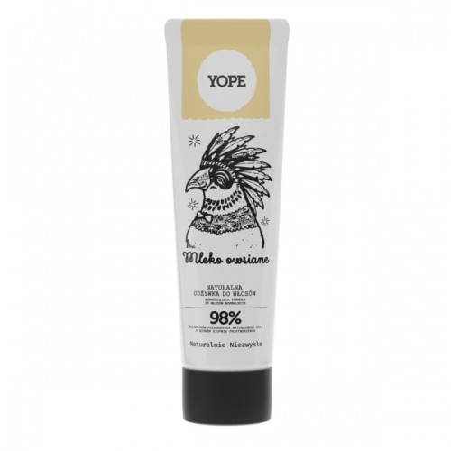 Odżywka do włosów Mleko owsiane 170 ml - Poprawia kondycję włosów i ułatwia rozczesywanie - YOPE.jpg