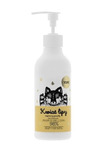 Balsam do rąk i ciała Kwiat lipy - Nawilża, ujędrnia i regeneruje skórę -  YOPE.jpg