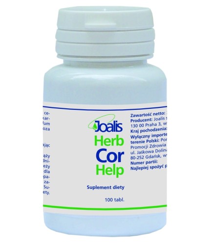 Herb Cor Help 100 tabl. - Korzystnie działa na serce -  JOALIS.jpg