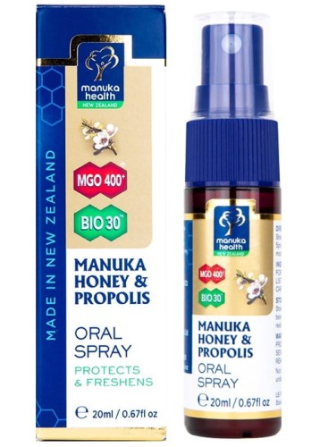 Spray doustny z Miodem Manuka MGO 400+ i Propolisem BIO 30 - MANUKA HEALTH.jpg