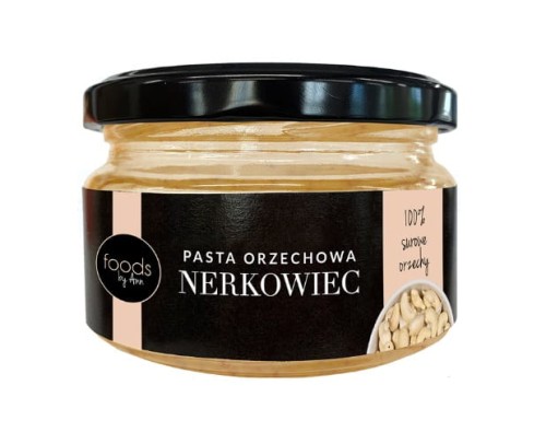 Pasta orzechowa Nerkowiec - Wspomaga pracę układu sercowo-naczyniowego - FOODS BY ANN.jpg