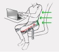 Orteza lędźwiowa dla ergonomii siedzenia AM-SO-07  -  4MEDIC.jpg