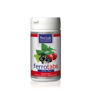 fin Ferrotabs -  Żelazo pochodzenia roślinnego - FINCLUB