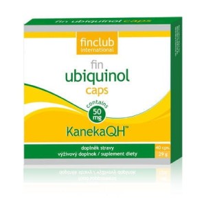 fin Ubiquinol caps - Źródło koenzymu Q10 Kaneka QH™ - FINCLUB