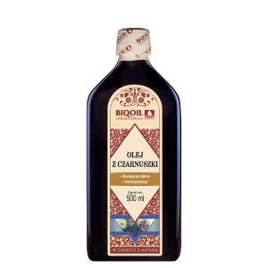 Olej z czarnuszki tłoczony na zimno 500 ml - BIOOIL