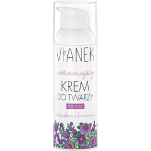 Wzmacniający krem do twarzy na noc - Vianek