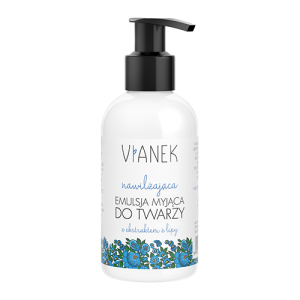 Nawilżająca emulsja myjąca do twarzy - Vianek
