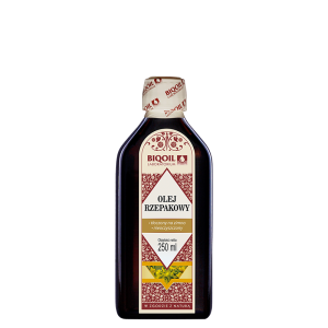 Olej rzepakowy tłoczony na zimno 250 ml - BIOOIL