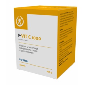 F-VIT C 1000 - 400 porcji witaminy C w wysokiej dawce - ForMeds