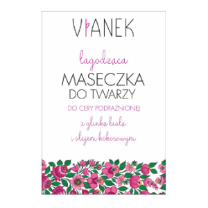 Łagodząca maseczka do twarzy - Vianek